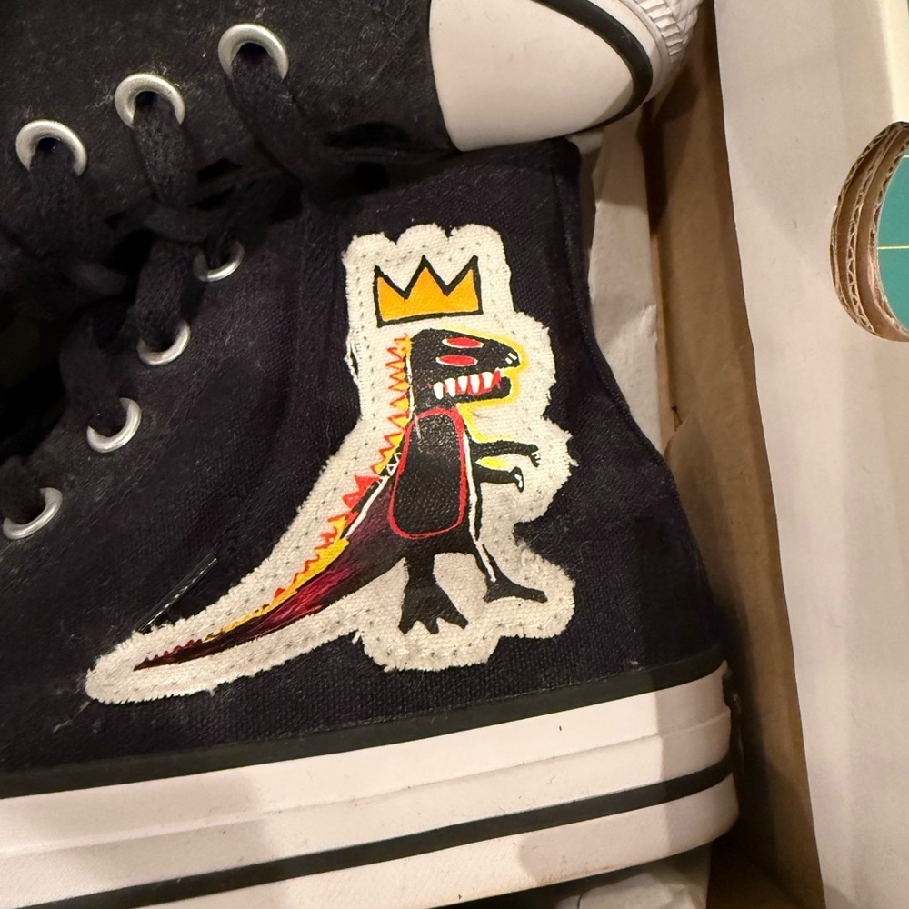 Jean-Michel Basquiat x Converse Chuck Taylor All Star High 'Pez Dispenser' - Picture 3 of 6